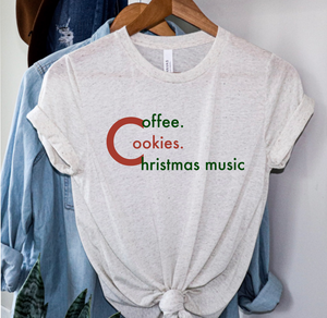 Coffee. Cookies. Christmas Music.