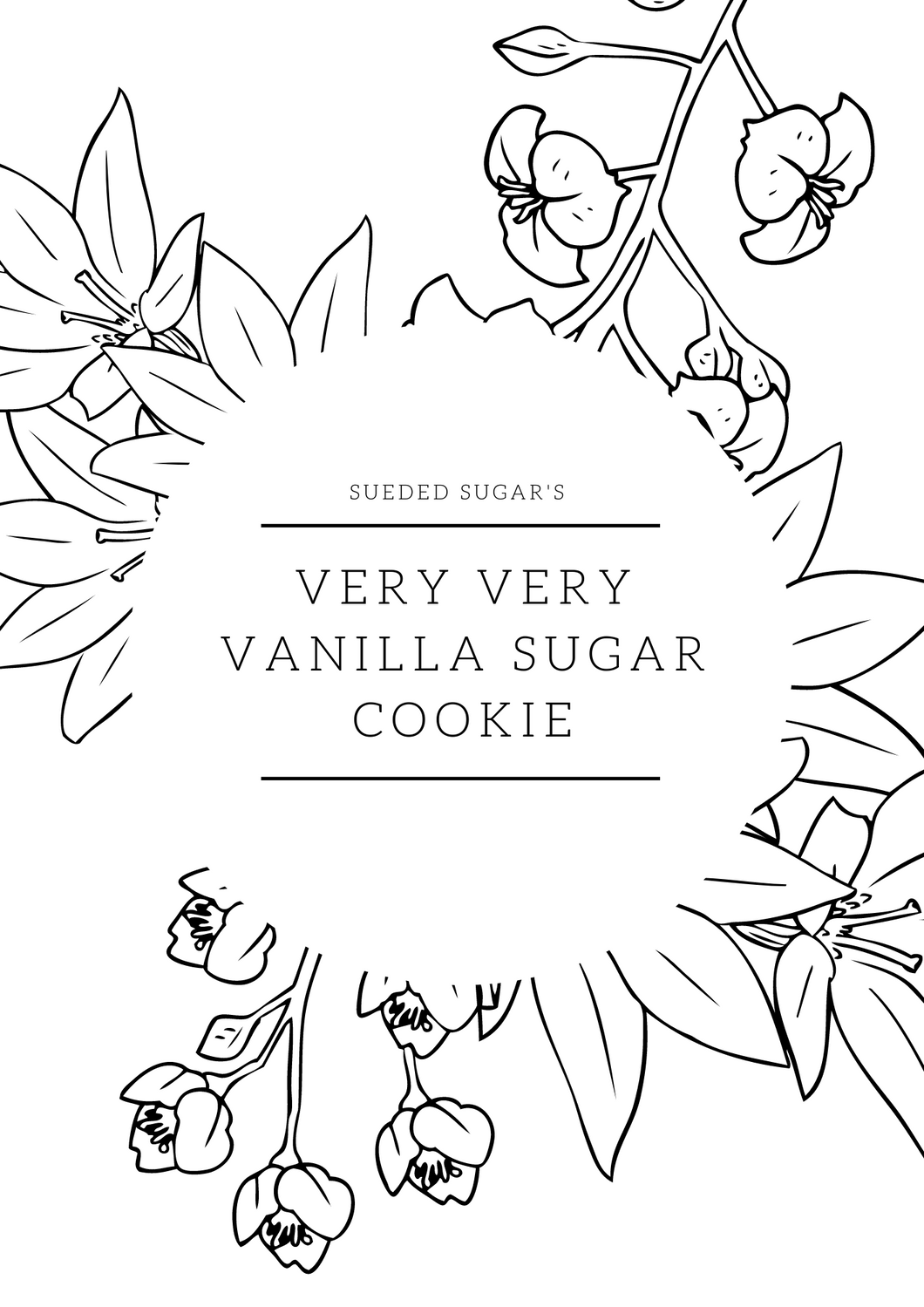 Very Very Vanilla sugar cookie recipe
