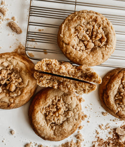 Cinnamon Streusel Coffee Cake drop cookie recipe