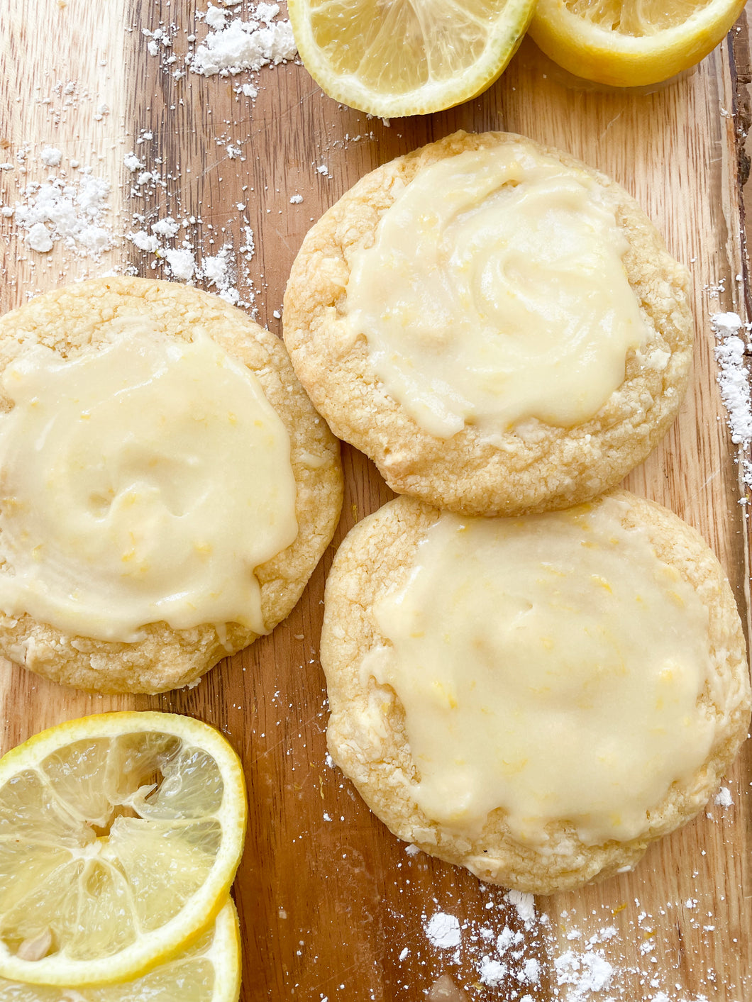 Tart Lemon Custard drop cookie recipe